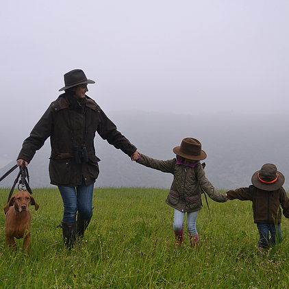 Ferienhof Hardthöhe- Urlaub auf dem Bauernhof, Jagd Familienbild